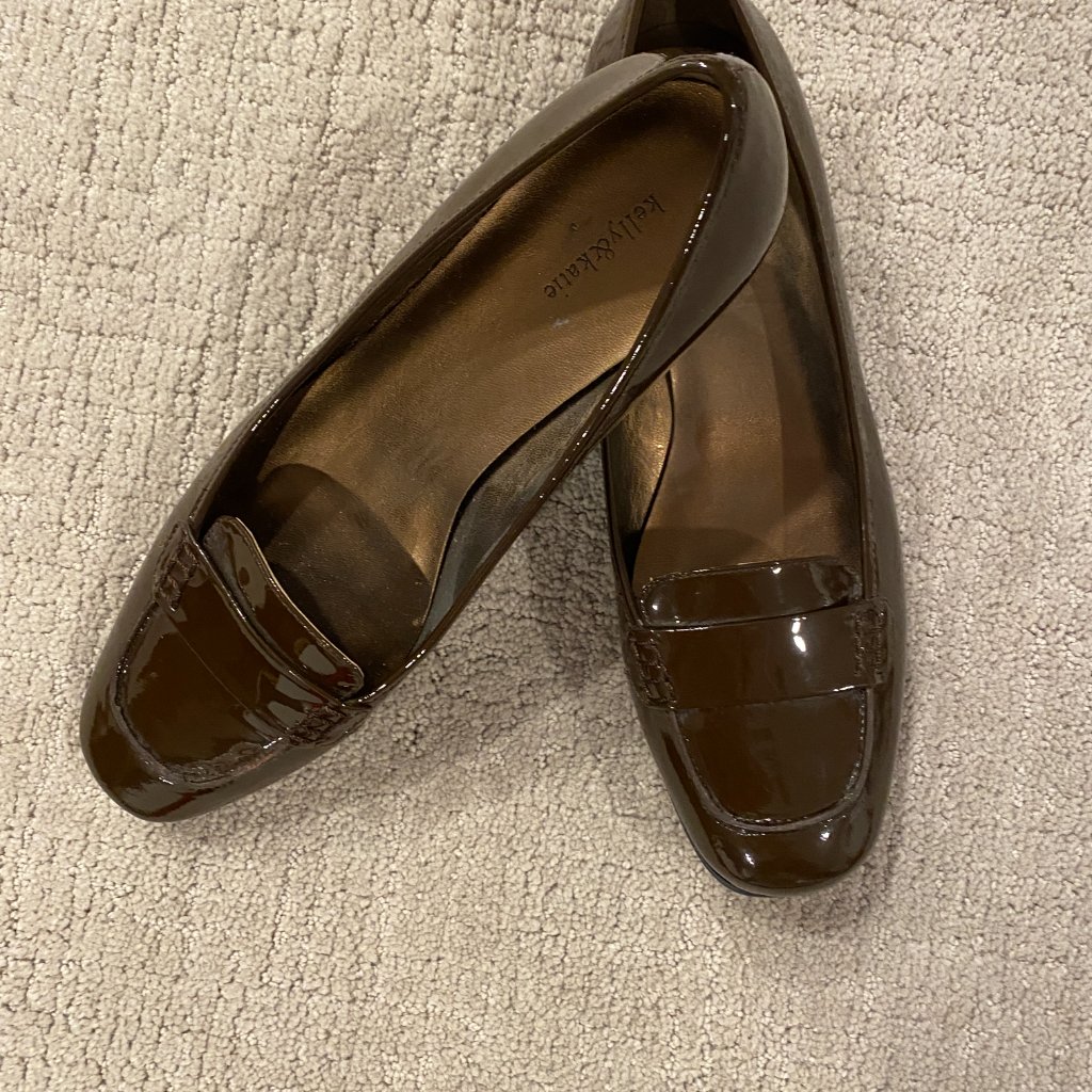 Kelly And Kate Brown Patten Flats